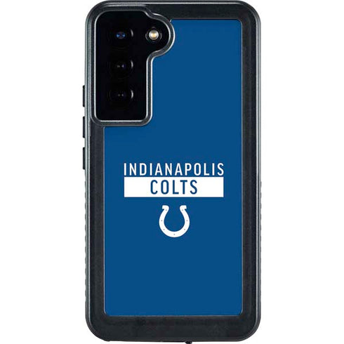 NFL Indianapolis Colts Blue Performance Series Galaxy S23 Plus Waterproof Case