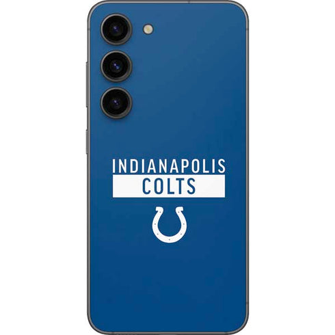 NFL Indianapolis Colts Blue Performance Series Galaxy S23 Skin