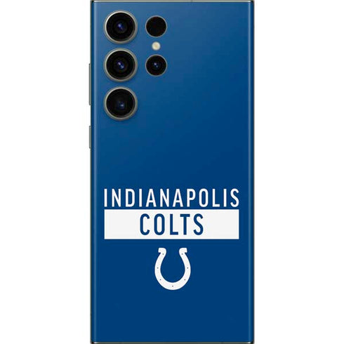 NFL Indianapolis Colts Blue Performance Series Galaxy S23 Ultra Skin