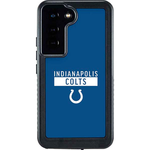 NFL Indianapolis Colts Blue Performance Series Galaxy S23 Waterproof Case