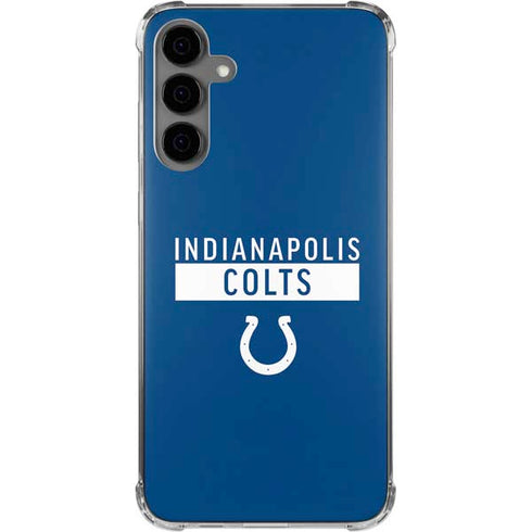 NFL Indianapolis Colts Blue Performance Series Galaxy S24 Plus Clear Case