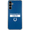 NFL Indianapolis Colts Blue Performance Series Galaxy S24 Plus Clear Case