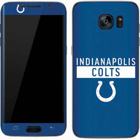 NFL Indianapolis Colts Blue Performance Series Galaxy S7 Skin