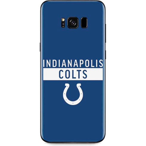 NFL Indianapolis Colts Blue Performance Series Galaxy S8 Plus Skin