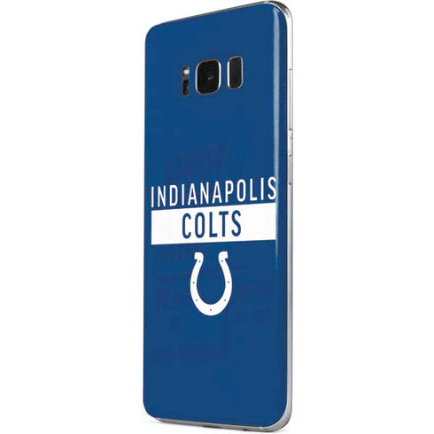 NFL Indianapolis Colts Blue Performance Series Galaxy S8 Skin