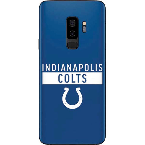 NFL Indianapolis Colts Blue Performance Series Galaxy S9 Plus Skin