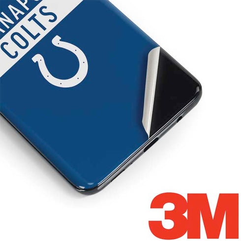 NFL Indianapolis Colts Blue Performance Series Galaxy S9 Plus Skin