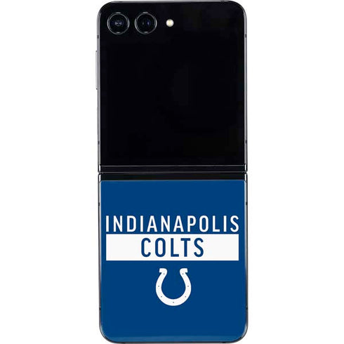 NFL Indianapolis Colts Blue Performance Series Galaxy Z Flip5 5G Skin
