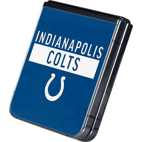 NFL Indianapolis Colts Blue Performance Series Galaxy Z Flip5 5G Skin