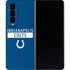 NFL Indianapolis Colts Blue Performance Series Galaxy Z Fold4 5G Skin