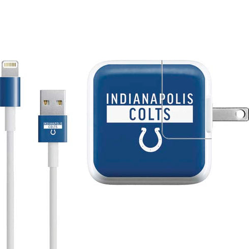 NFL Indianapolis Colts Blue Performance Series iPad Charger (10W USB) Skin