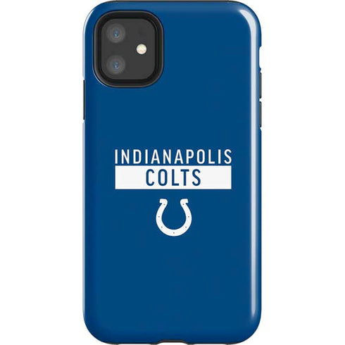 NFL Indianapolis Colts Blue Performance Series iPhone 11 Impact Case