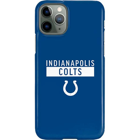 NFL Indianapolis Colts Blue Performance Series iPhone 11 Pro Lite Case