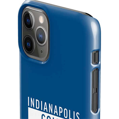NFL Indianapolis Colts Blue Performance Series iPhone 11 Pro Lite Case