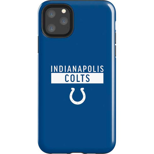 NFL Indianapolis Colts Blue Performance Series iPhone 11 Pro Max Impact Case