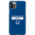 NFL Indianapolis Colts Blue Performance Series iPhone 11 Pro Max Lite Case