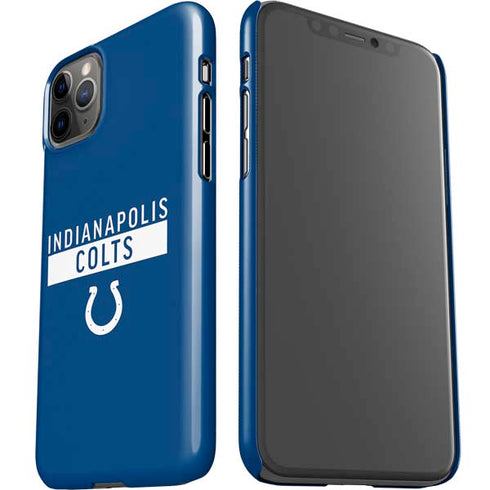 NFL Indianapolis Colts Blue Performance Series iPhone 11 Pro Max Lite Case