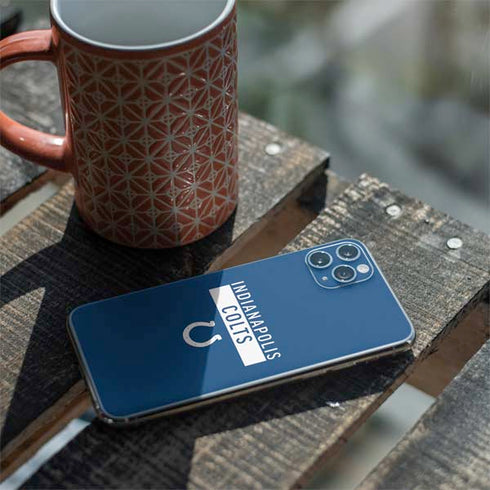 NFL Indianapolis Colts Blue Performance Series iPhone 11 Pro Max Skin