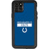 NFL Indianapolis Colts Blue Performance Series iPhone 11 Pro Max Waterproof Case