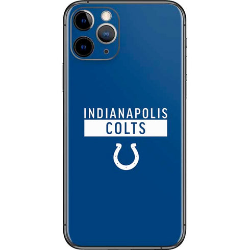 NFL Indianapolis Colts Blue Performance Series iPhone 11 Pro Skin