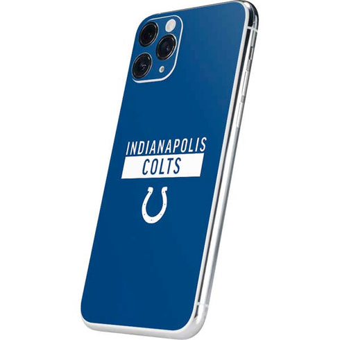 NFL Indianapolis Colts Blue Performance Series iPhone 11 Pro Skin
