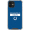 NFL Indianapolis Colts Blue Performance Series iPhone 12 Clear Case