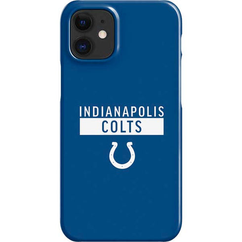 NFL Indianapolis Colts Blue Performance Series iPhone 12 Mini Lite Case