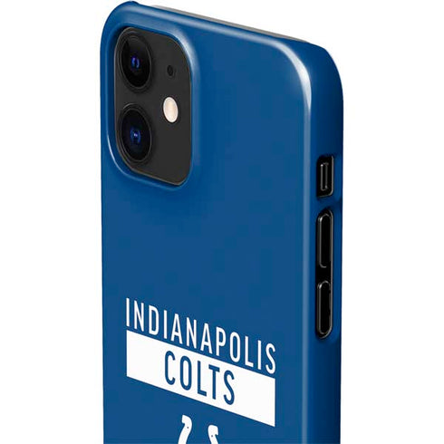 NFL Indianapolis Colts Blue Performance Series iPhone 12 Mini Lite Case