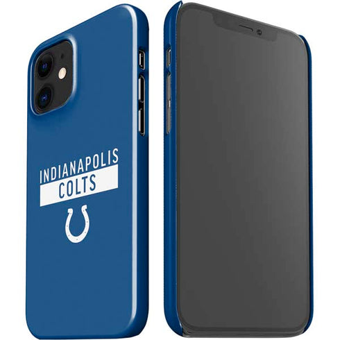 NFL Indianapolis Colts Blue Performance Series iPhone 12 Mini Lite Case