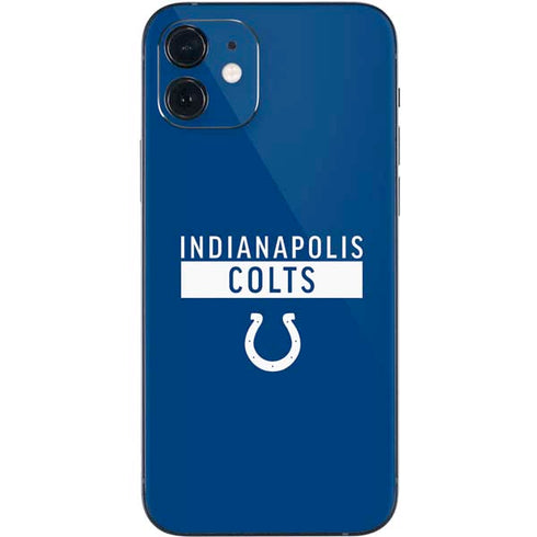 NFL Indianapolis Colts Blue Performance Series iPhone 12 Mini Skin