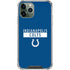 NFL Indianapolis Colts Blue Performance Series iPhone 12 Pro Max Clear Case