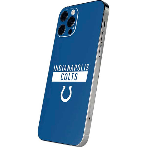 NFL Indianapolis Colts Blue Performance Series iPhone 12 Pro Max Skin