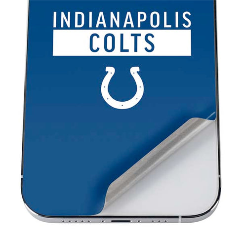 NFL Indianapolis Colts Blue Performance Series iPhone 12 Pro Max Skin