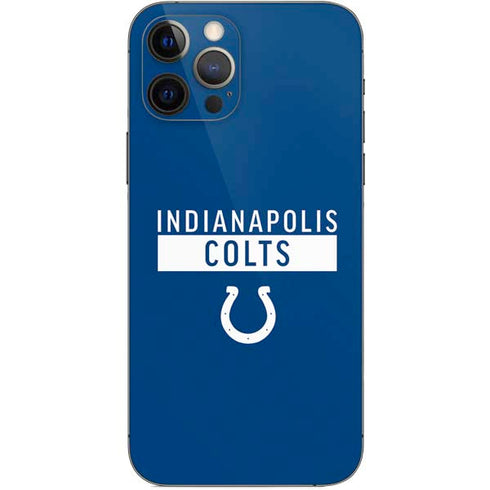 NFL Indianapolis Colts Blue Performance Series iPhone 12 Pro Skin