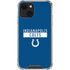 NFL Indianapolis Colts Blue Performance Series iPhone 13 Clear Case