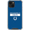 NFL Indianapolis Colts Blue Performance Series iPhone 13 Mini Clear Case
