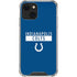 NFL Indianapolis Colts Blue Performance Series iPhone 13 Mini Clear Case