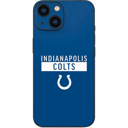 NFL Indianapolis Colts Blue Performance Series iPhone 13 Mini Skin