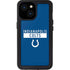 NFL Indianapolis Colts Blue Performance Series iPhone 13 Mini Waterproof Case