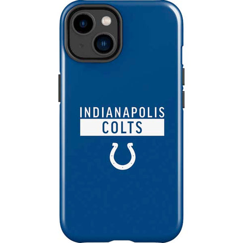 NFL Indianapolis Colts Blue Performance Series iPhone 15 Plus Impact Case