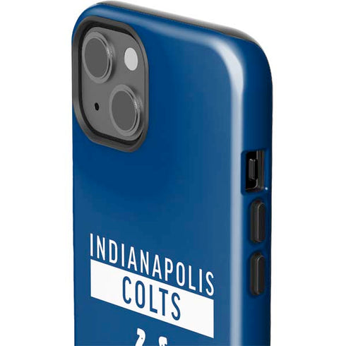 NFL Indianapolis Colts Blue Performance Series iPhone 15 Plus Impact Case