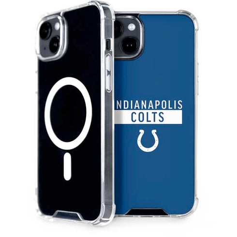 NFL Indianapolis Colts Blue Performance Series iPhone 15 Plus MagSafe Case