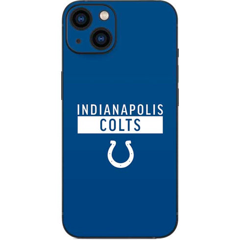 NFL Indianapolis Colts Blue Performance Series iPhone 14 Plus Skin
