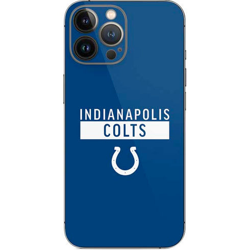 NFL Indianapolis Colts Blue Performance Series iPhone 14 Pro Max Skin