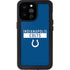 NFL Indianapolis Colts Blue Performance Series iPhone 14 Pro Max Waterproof Case