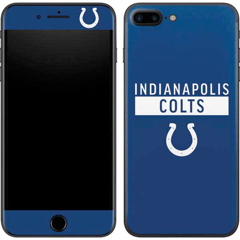 NFL Indianapolis Colts Blue Performance Series iPhone 8 Plus Skin