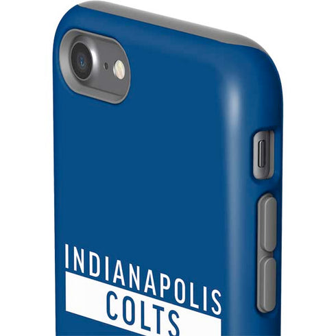 NFL Indianapolis Colts Blue Performance Series iPhone SE (2nd & 3rd Gen) Pro Case