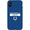 NFL Indianapolis Colts Blue Performance Series iPhone X Pro Case