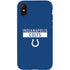 NFL Indianapolis Colts Blue Performance Series iPhone X Pro Case