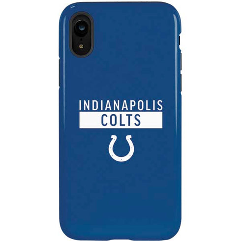 NFL Indianapolis Colts Blue Performance Series iPhone XR Pro Case